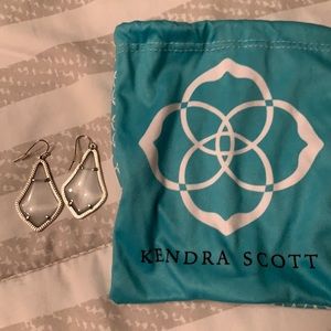 Gray iridescent Kendra Scott earrings